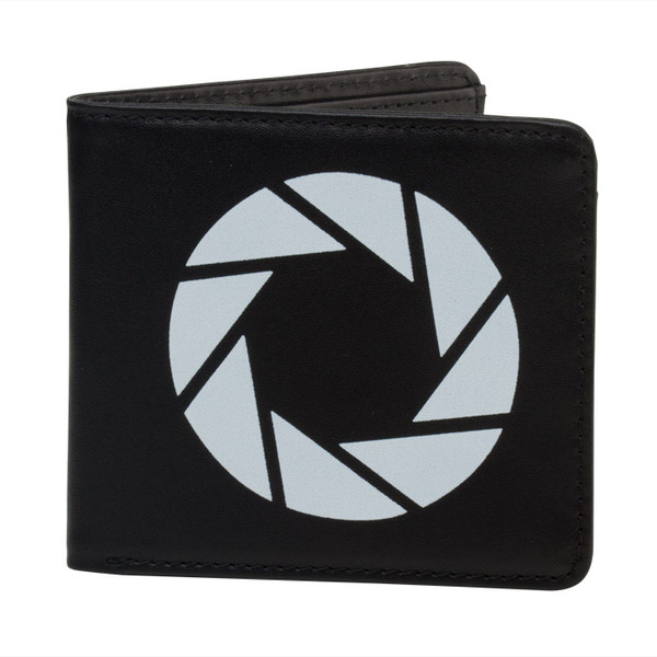 美国jinx正品 portal2 传送门2 光圈科技logo 真皮钱包