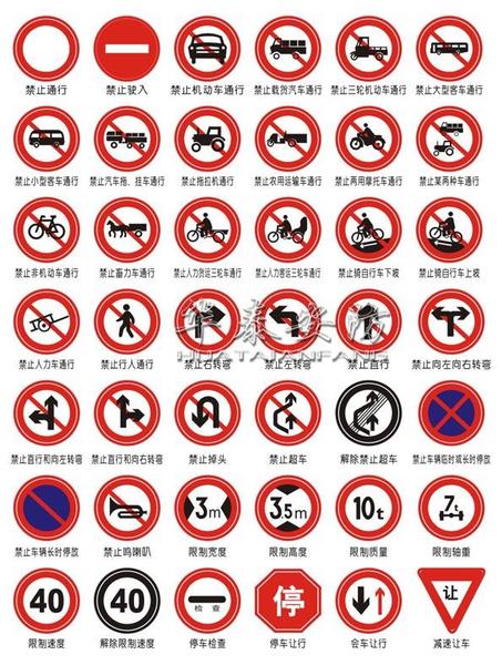 特价国标限速反光标示牌贴膜标示贴标识1.5厚可定制