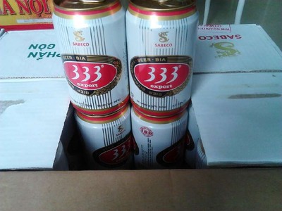 越南333啤酒5.3度.一件24灌.一罐330毫升《需要改运费》