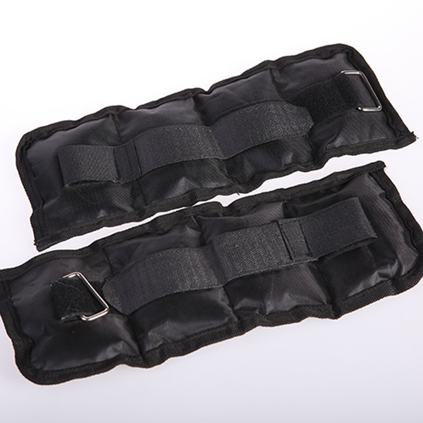 绑腿负重沙袋可调节内装铁砂跑步装备隐形绑手运动绑脚沙带铁砂袋