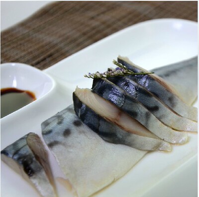 挪威进口腌制 醋青花鱼 300g 冷冻新鲜 鲭鱼 醋鲐鱼2片装 特好吃