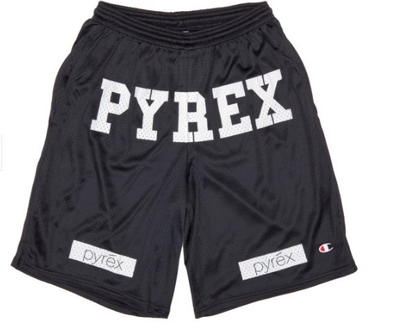 kanye west pyrex 23 vision gym shorts 篮球短裤男女短裤休闲裤