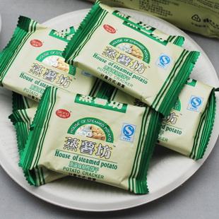 [思朗]蒸薯坊原滋味韧性饼干500g 蒸的不一样 代餐饼干