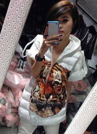 Очень интересная моделька на весну.