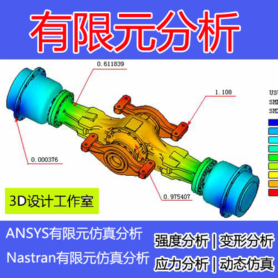 ANSYS Nastran有限元分析代做画|SW simulat