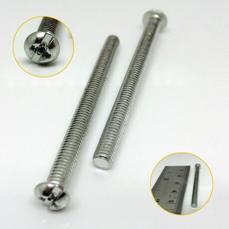 公牛墙壁开关插座面板地插专用5公分厘米加长螺丝买墙壁开关