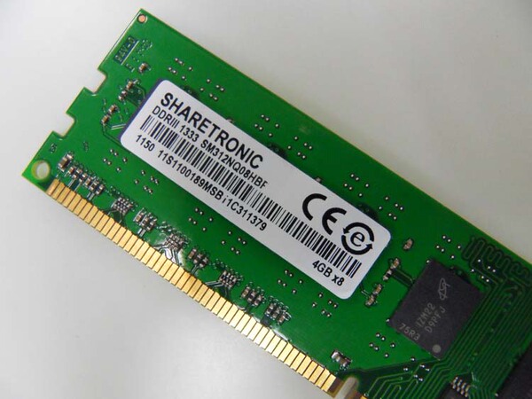 联想 圣创雷克4g台式机内存条4gb ddr3 1333mhz pc3-10600/10700u