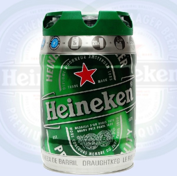 進口啤酒大連批發 荷蘭原裝進口 喜力鐵金剛 5l桶裝 heineken