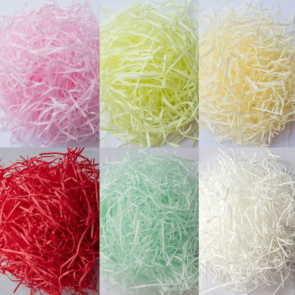 结婚礼盒喜糖盒子批发 欧式创意婚庆糖果盒配件填充物纸丝 拉菲草