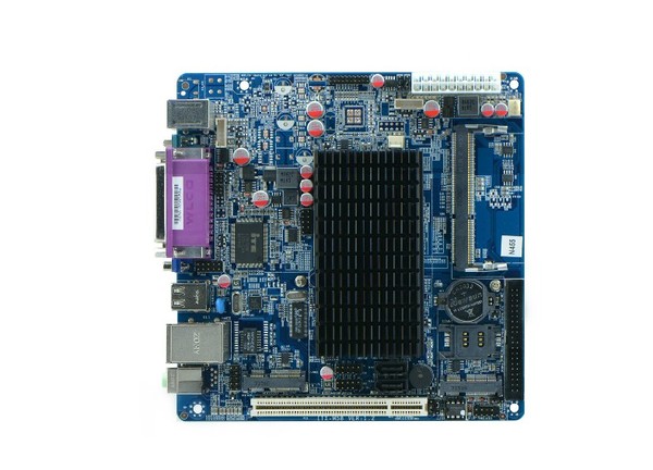 特价intel atom 淩动n455主板 工控机主板 无风扇n455 itx 另d525
