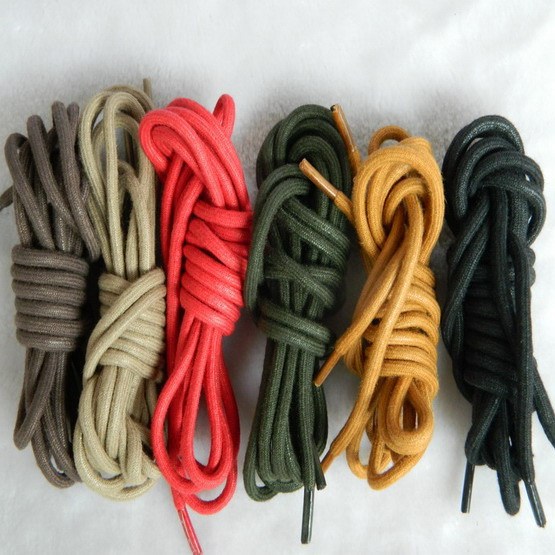 cat鞋带 卡特蜡染鞋带 4mm软质 90-155cm总数据红黑绿咖黄驼6色