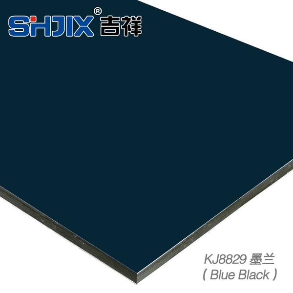 上海吉祥4mm15丝墨兰铝塑板内墙外墙粘贴广告幕墙专用板(正品)