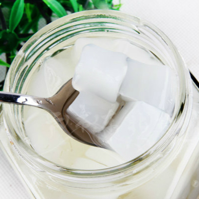 罐头食品水果罐头玻璃瓶 龙山糖水椰果椰肉罐头750克 满6瓶包邮