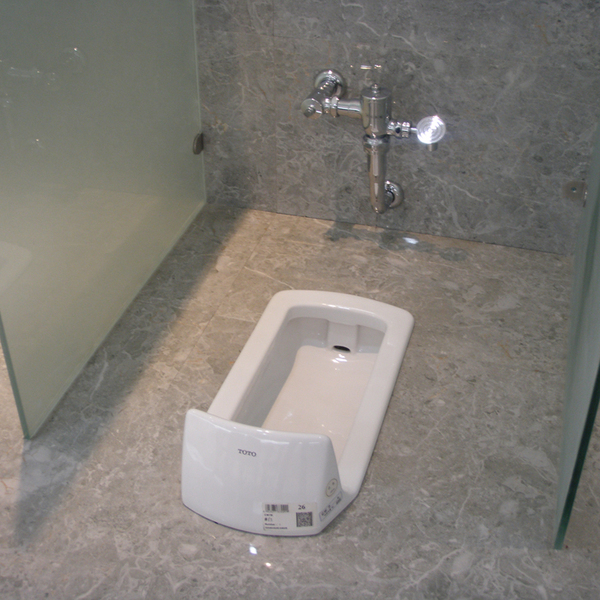 东陶蹲便器正品 蹲坑蹲厕 带前挡水 cw7b/dc603vl蹲便器水箱整套