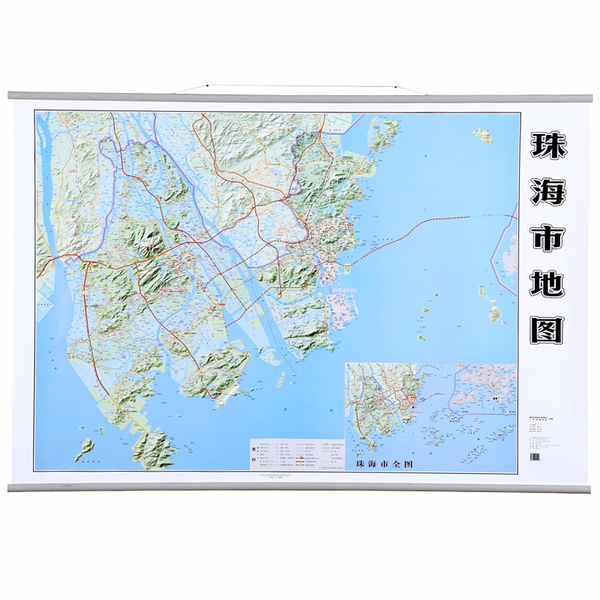 珠海三维地图实景地图图片