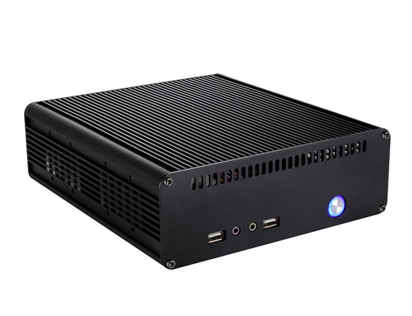 立人e-k3 迷你小机箱 工控机箱 安防监控机箱 htpc工业机箱4com口