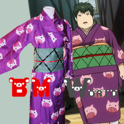 bm world 现货包邮 银魂 性转 土方十四郎 银时银子 和服浴衣cos