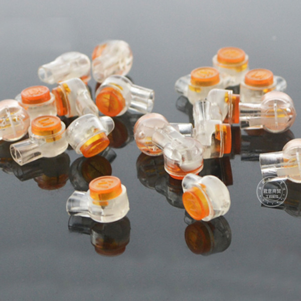 k1接线子 2位 快速电话网线电缆连接端子连接器电信接头接线端子