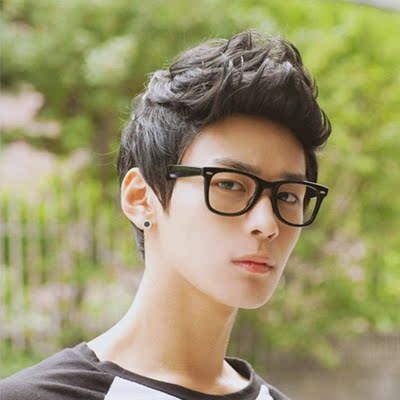 时尚男飞机头帅气男生假发短卷发个性非主流造型男士短发新品直销