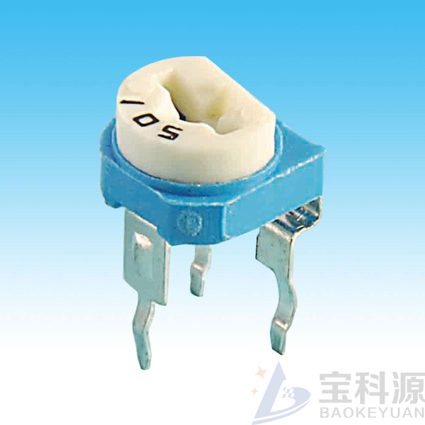 rm065-201 蓝白(兰白)可调电阻 200欧姆 卧式 200r wh06-2(50只)