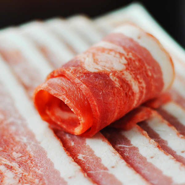 料理西餐手抓饼寿司特味佳切片培根生制培根1.5kg烟肉烟腩片