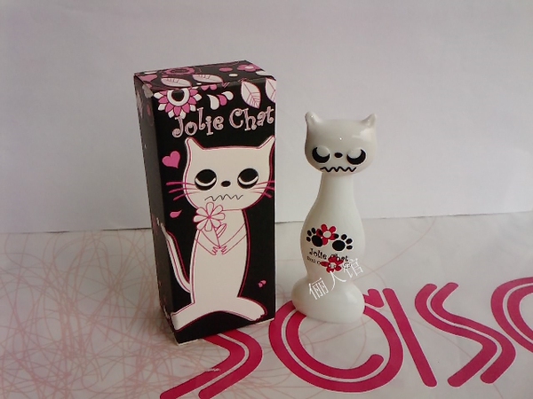 莎莎购 圣大保罗jolie chat 可爱俏皮小白猫女q香(新款)