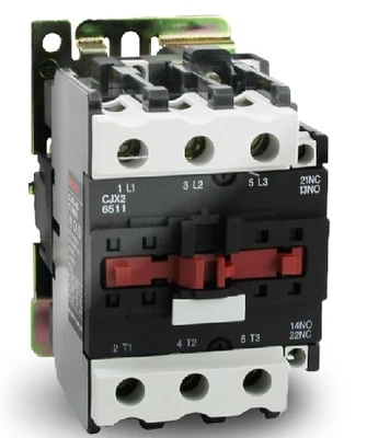 德力西交流接触器cjx2-6511,220v,380v,110v,36v,24v