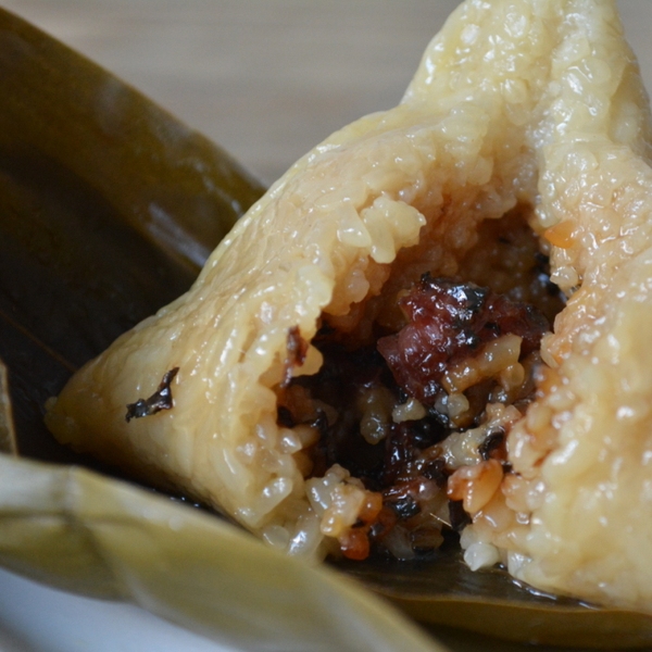 遂昌土猪肉粽 梅干菜鲜肉粽子6个装850g 江浙沪5份包邮