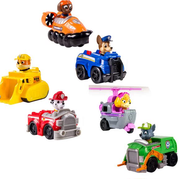 狗狗巡逻队消防车系列 paw patrol 莱德队长汪汪队立大功玩具车