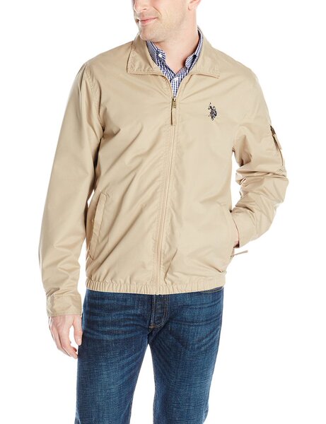 u.s. polo assn美国马球协会男士休闲夹克外套正品美国代购直邮