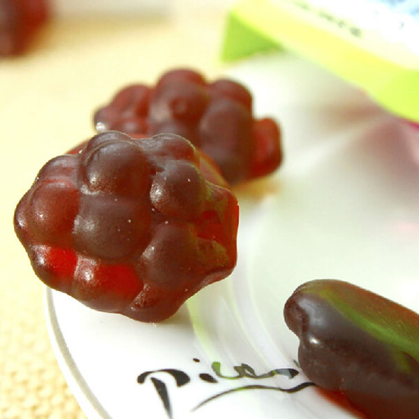 特价 韩国食品 进口糖果 好丽友葡萄水果qq软糖 酸甜橡皮糖