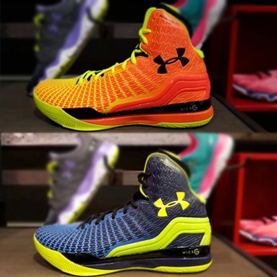 代购代购 安德玛篮球鞋 ua运动鞋男子库里二代2代 nba季后赛战靴