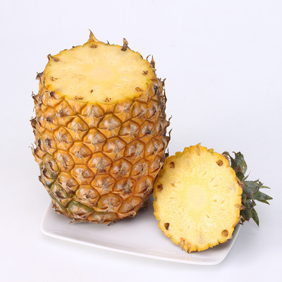 海南冰糖心菠萝4个 新鲜当季时令水果 超甜媲美凤梨
