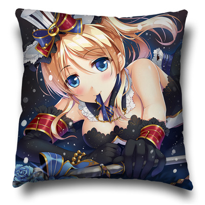 lovelive 绚濑绘里抱枕靠垫靠枕午睡动漫枕头双面宅男定制萌diy