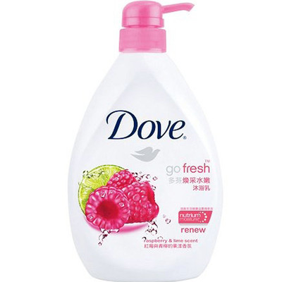 多芬dove清爽水嫩沐浴乳1000ml补水沐浴露 清新 红霉 李子