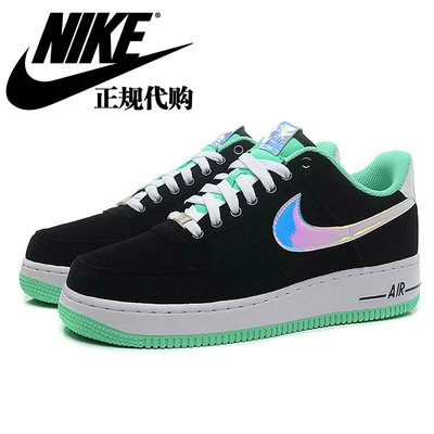耐克nike 男鞋air force 1薄荷绿空军一号女鞋休闲板鞋488298-080