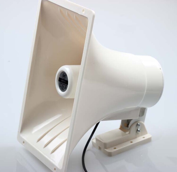 天马40w广播 h711方形广播 室外防水号角高音喇叭 汽车宣传广播