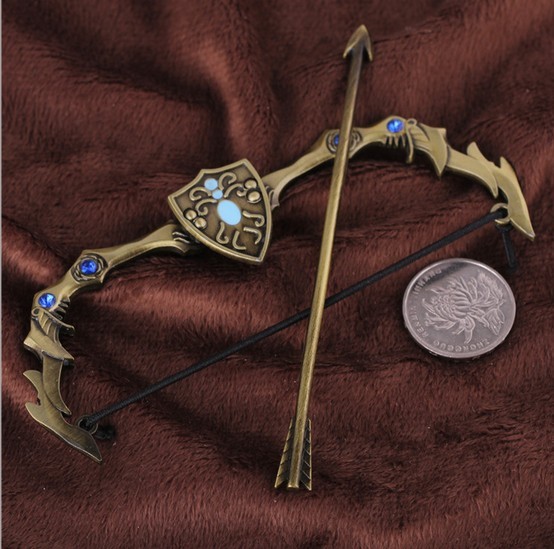 动漫 英雄联盟lol周边 寒冰射手艾希弓箭 lol寒冰弓箭武器