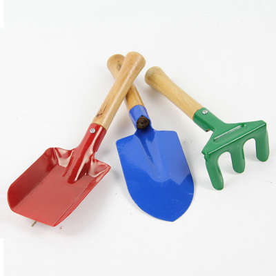 园艺儿童工具三件套铲耙锹 盆栽种植铲子土铲 美观实用