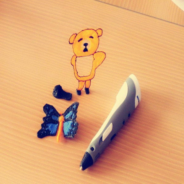 3d打印笔 涂鸦笔 3d鸦鸦立体绘画笔二代 生日礼物 送孩子创意礼品