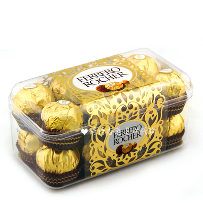 香港代购 意大利进口ferrero 费列罗金莎巧克力 16粒装