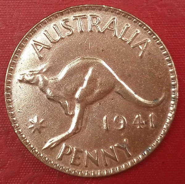 袋鼠核心硬币图片