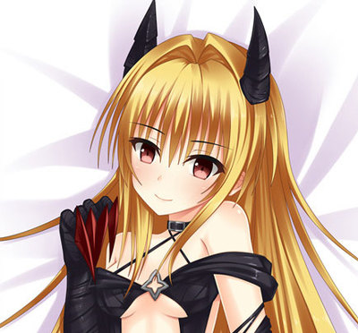 包邮]出包王女 to love 伊芙(金色暗影)宅男动漫等身抱枕套 礼物