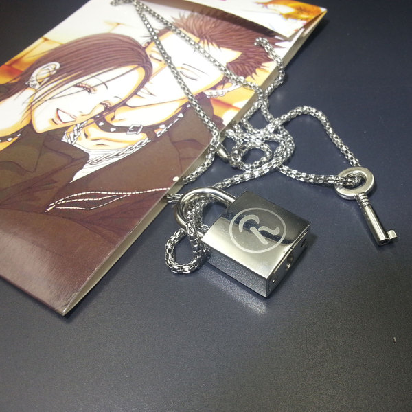 特价nana南京锁r字母 大崎娜娜同心锁(锁可开) 动漫情侣项链礼物