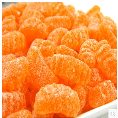 老式糖果80后童年怀旧零食桔子糖 橘子瓣糖 散称软糖250g3斤包邮