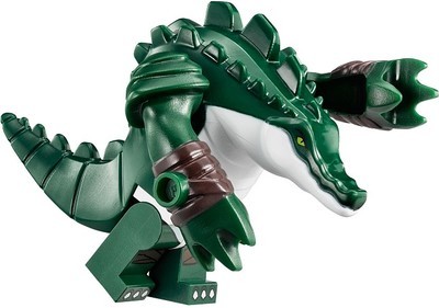 lego 忍者神龟 tnt033 鳄鱼皮头 leatherhead 79121