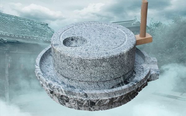 石磨包邮 小石磨 家用磨盘 手工石磨 磨米粉机 老石磨豆浆机镇宅