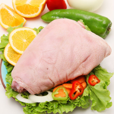 生猪肘子1个 约1250g 生猪蹄膀 鲜猪肉 武汉满百包邮 冷链配送-淘宝网