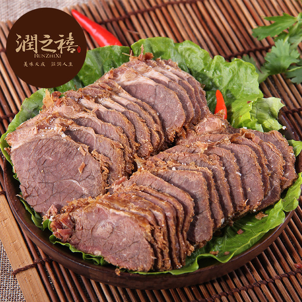 【潤之禧-五香醬牛肉200gx2包】牛肉零食品特產肉乾小吃滷味熟食