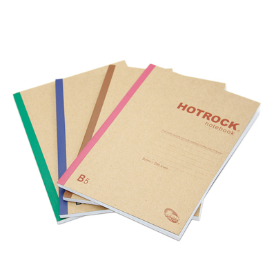 b5渡边牛皮纸封面软抄记事本 无线装订日记本 工作笔记本 本子